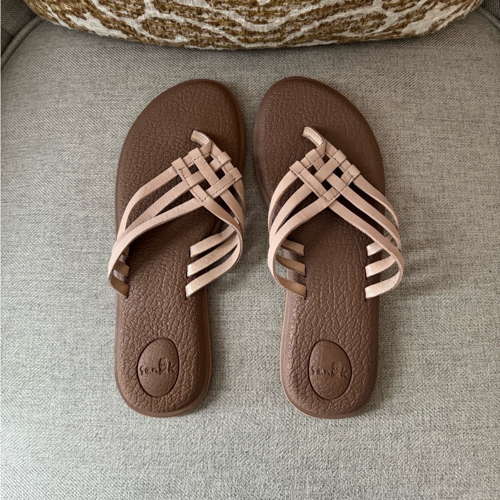 Sanuk Yoga Brown Women's Sandals